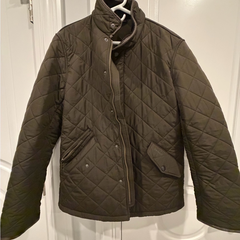 Barbour Men’s Powell Quilted Jacket - Picture 6 of 7